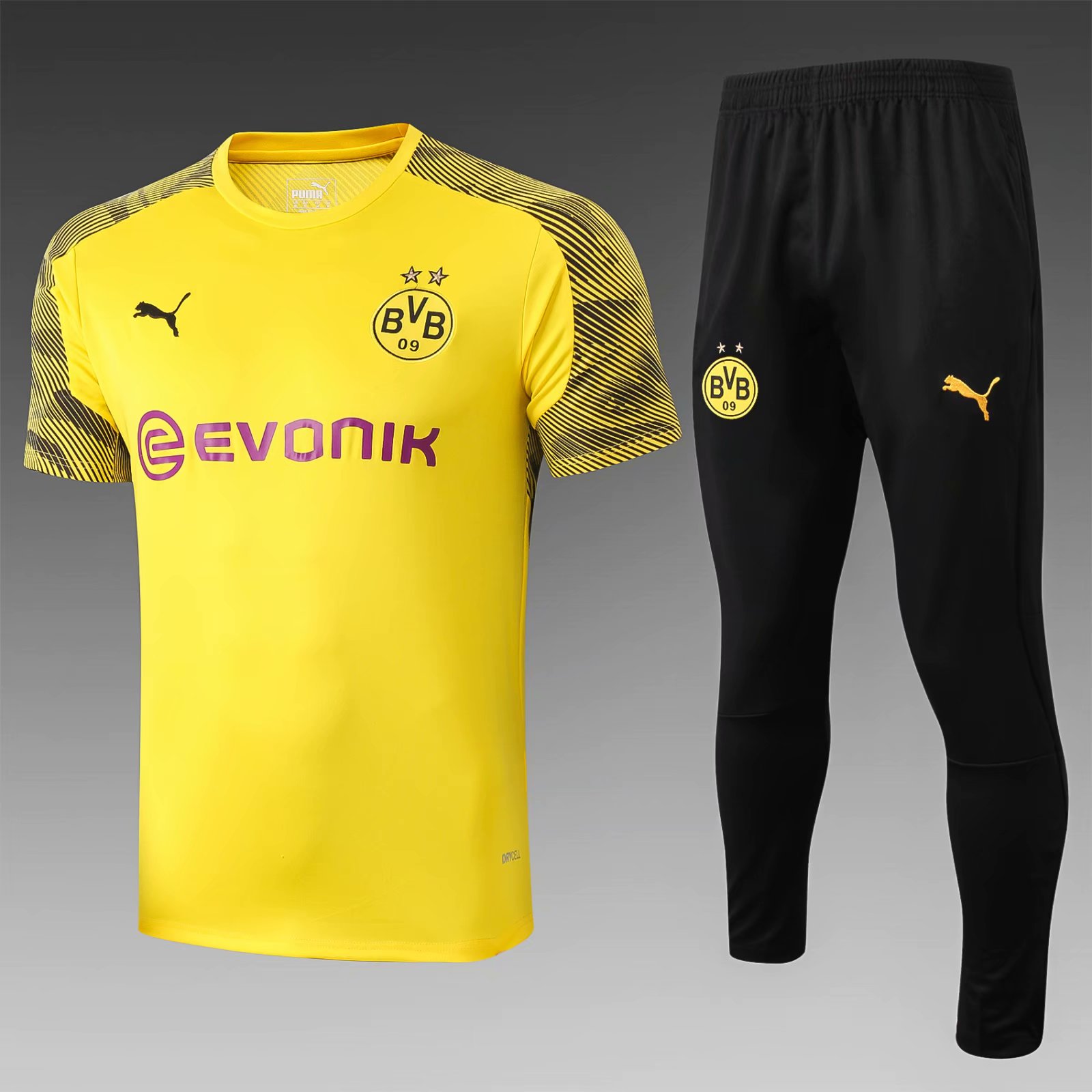 Camisetas Manga corta 2020 Borussia Dortmund amarilla